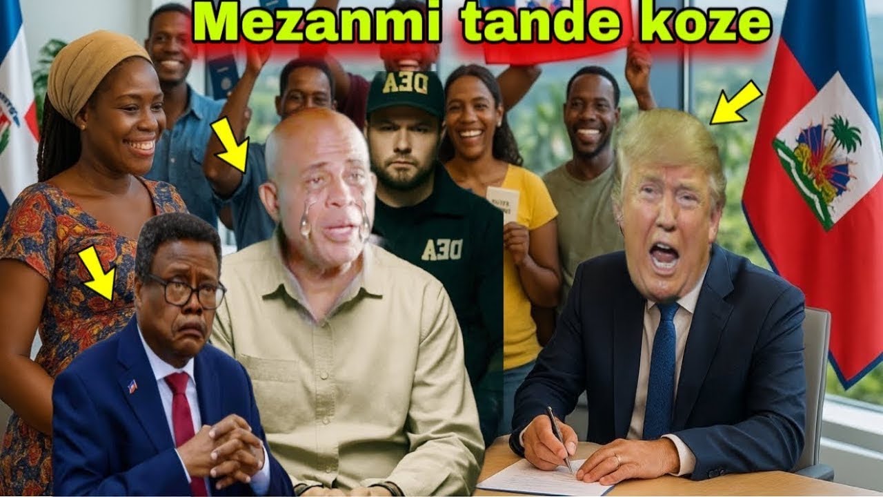 12 Juillet vin tande Michel Martelly resi pale de lanmò Jovenel Moïse zen an resi eklate Fritz Jean