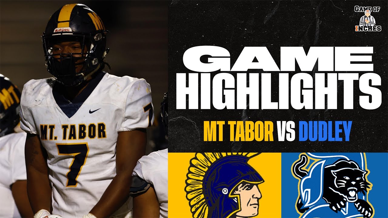 Tabor vs Dudley 2021 | NCHSAA FB Spring 2021