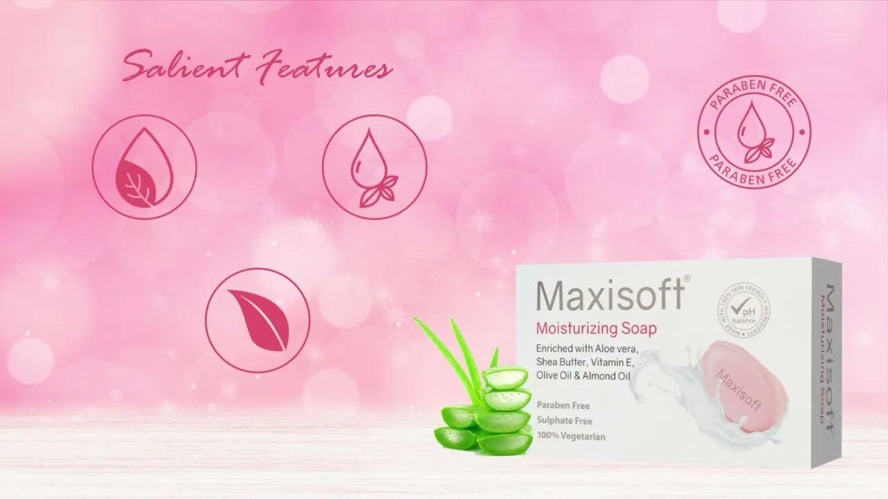 Maxisoft Moisturizing Soap | A gentle touch of nature