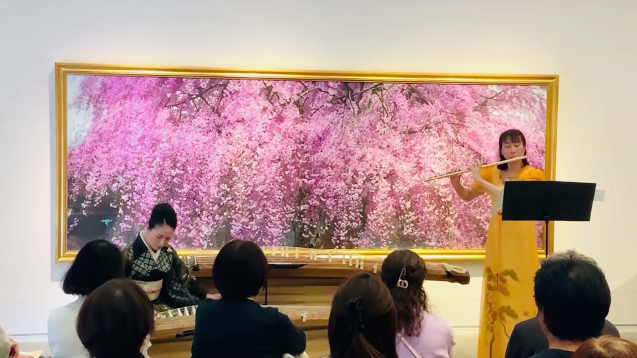 K.NAGASAWA: HOUSYUN 　長沢勝俊：萌春　フルート＆筝