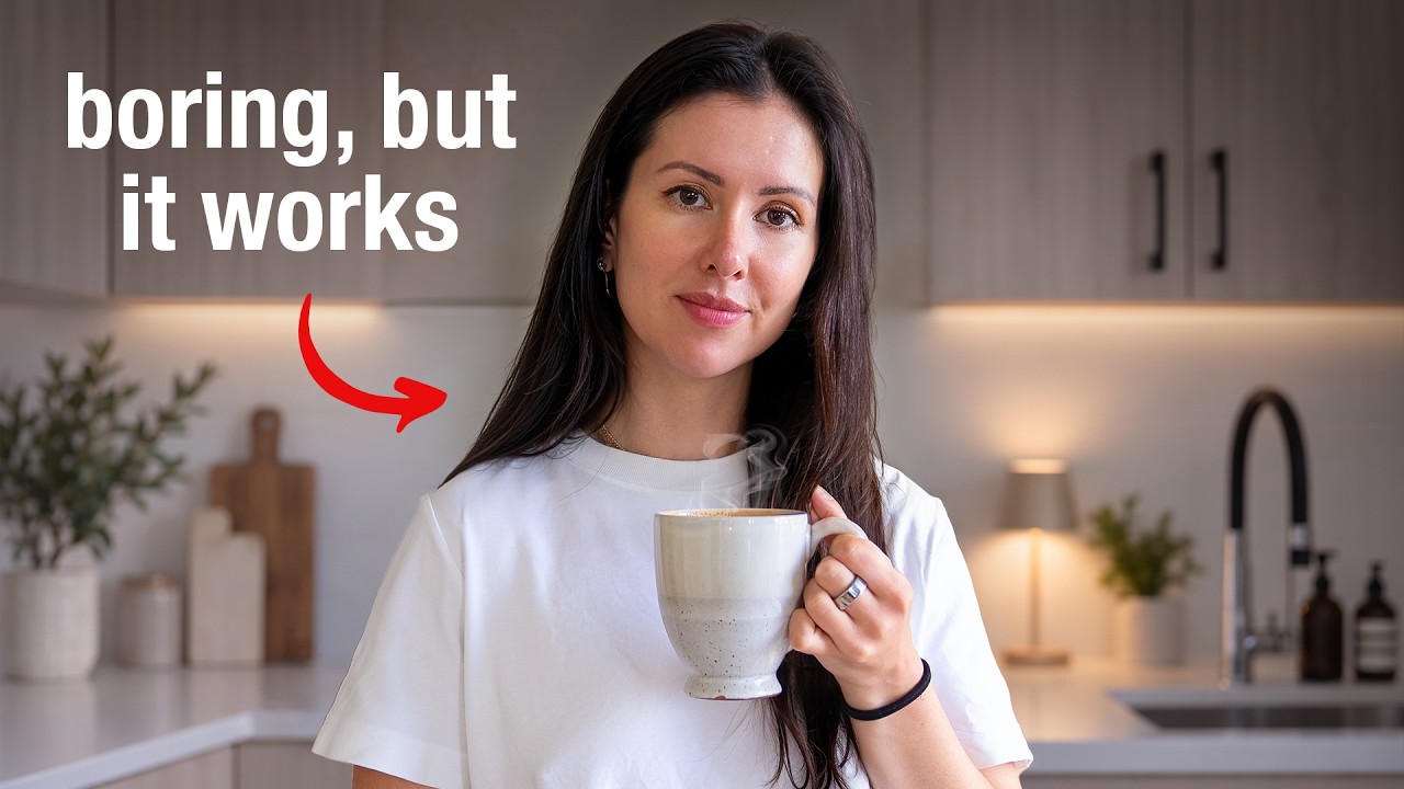 The Boring Reset Routine That's ACTUALLY Getting My Life Together