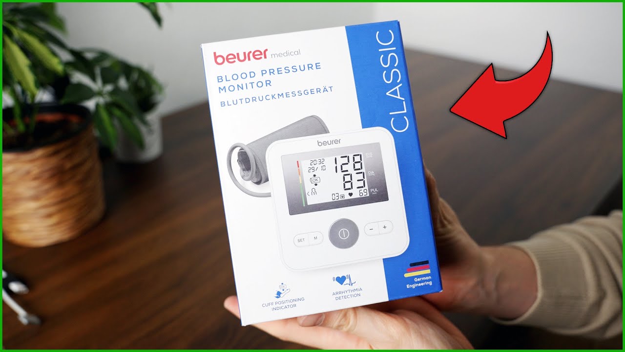 Beurer BM 27 tensiomètre à bras, déballage et premier essai