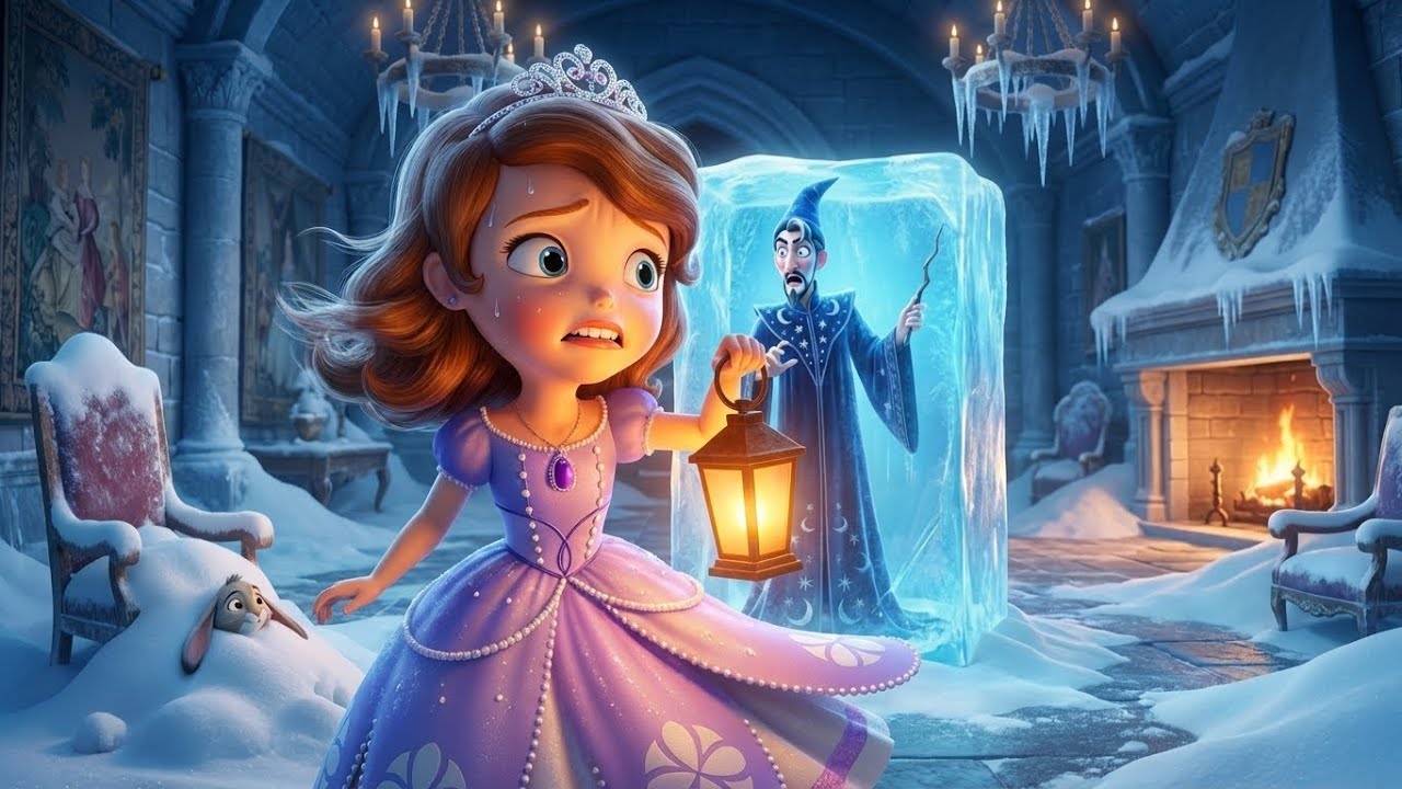 It's Snowing INSIDE the Castle! 🏰❄️ Sofia’s Magical Weather Disaster | Sofia the First Animation