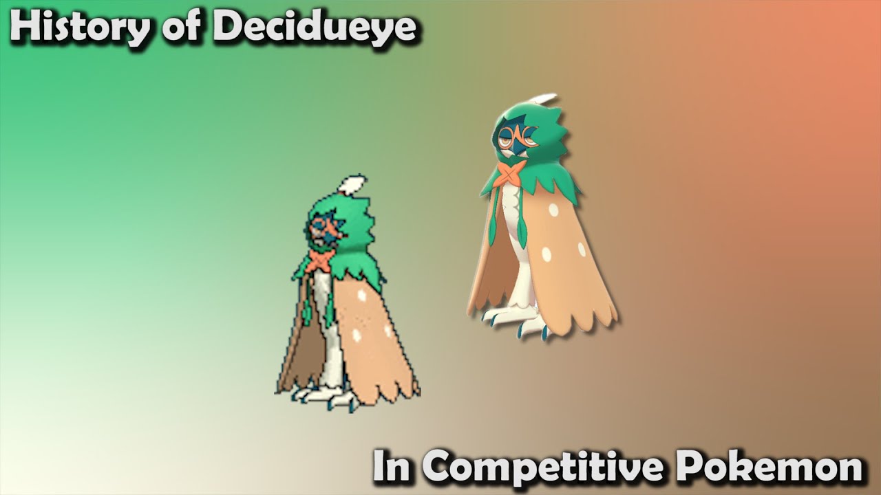 How GOOD was Decidueye ACTUALLY? - History of Decidueye in Competitive Pokemon