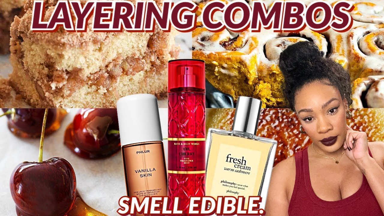 Gourmand Perfume & Body Care Layering Combos! Smell Edible 🤪