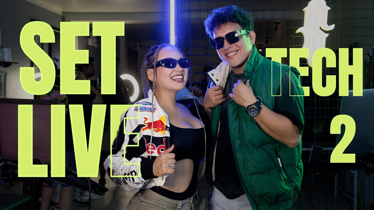 SET LIVE TECH 2 x DJ PRISCILLA Ft DJ DINNO