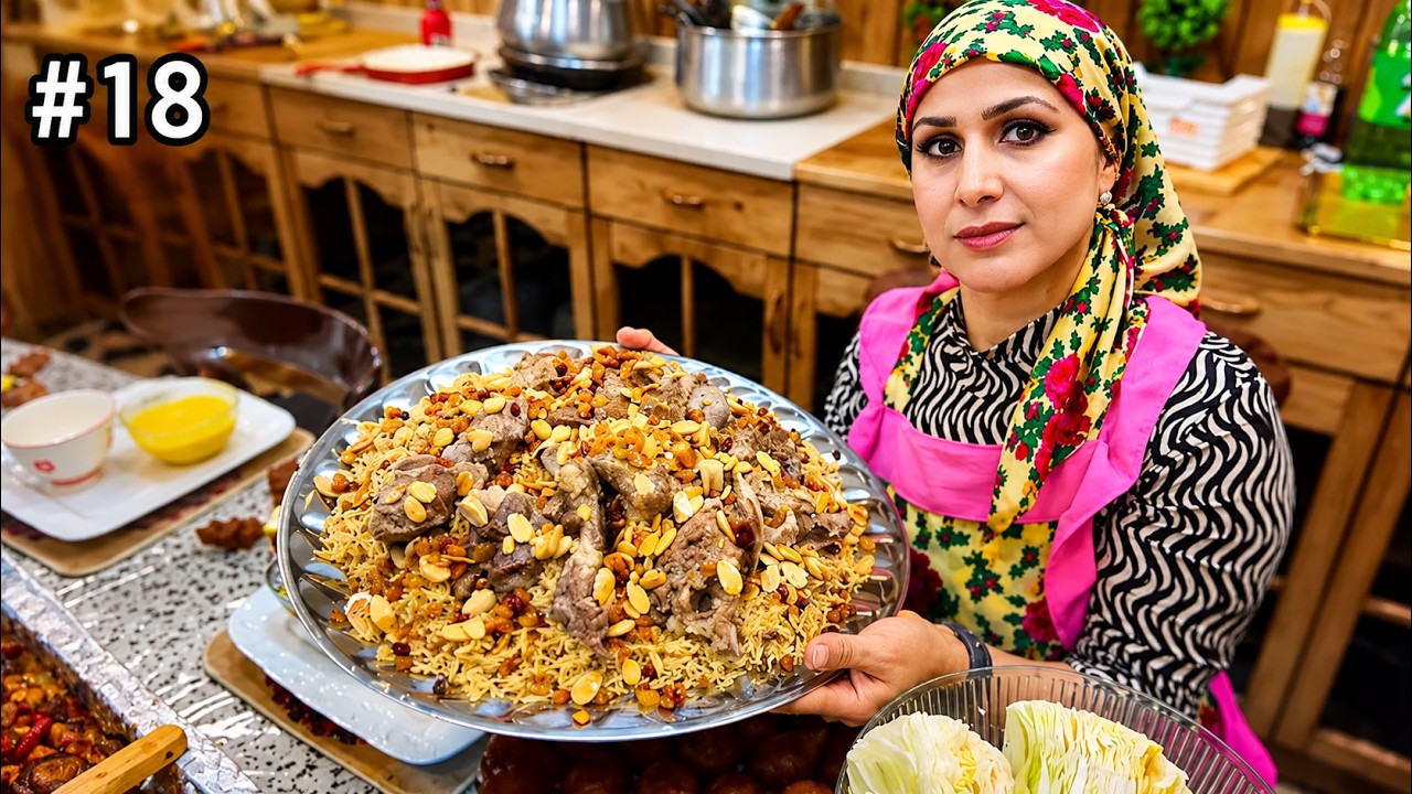 Традиционный ливанский мансаф с рисом и бараниной 😋