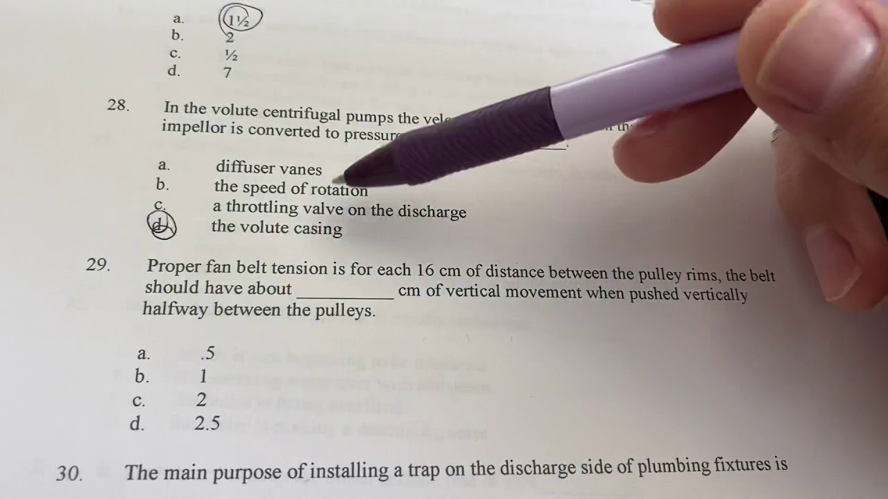 Boiler License Question Exam Test with Answers Check Valve Ladder Boiler’s Act Priming Soot Blower