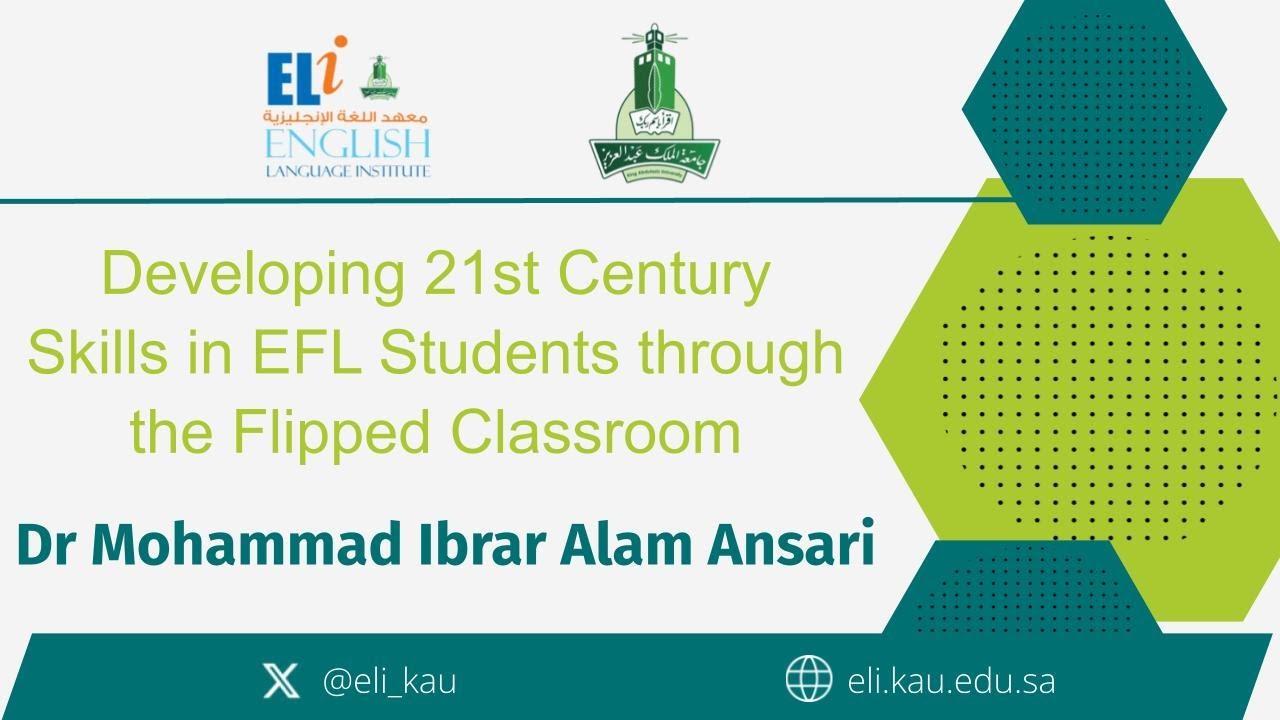 Developing 21st Century Skills in EFL Students through the Flipped Classroom
