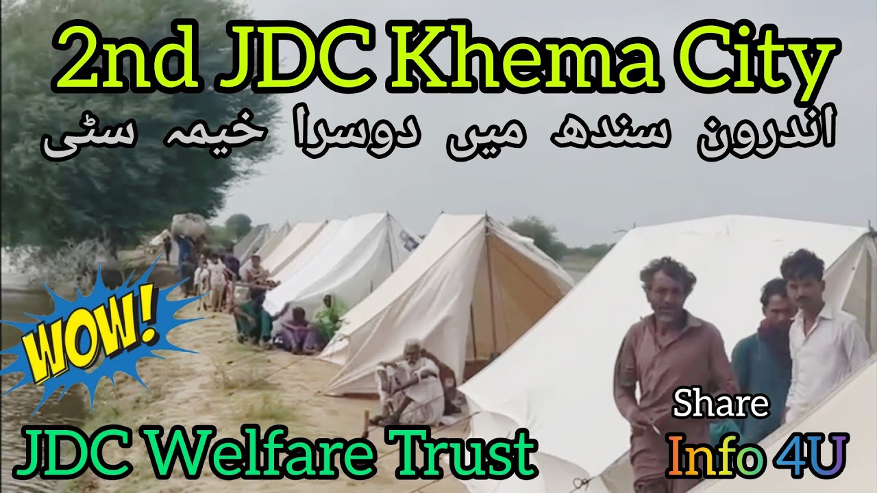 JDC Foundation 2nd Khema City Interior Sindh, JDC Welfare Trust, Zafar Abbas JDC CEO,