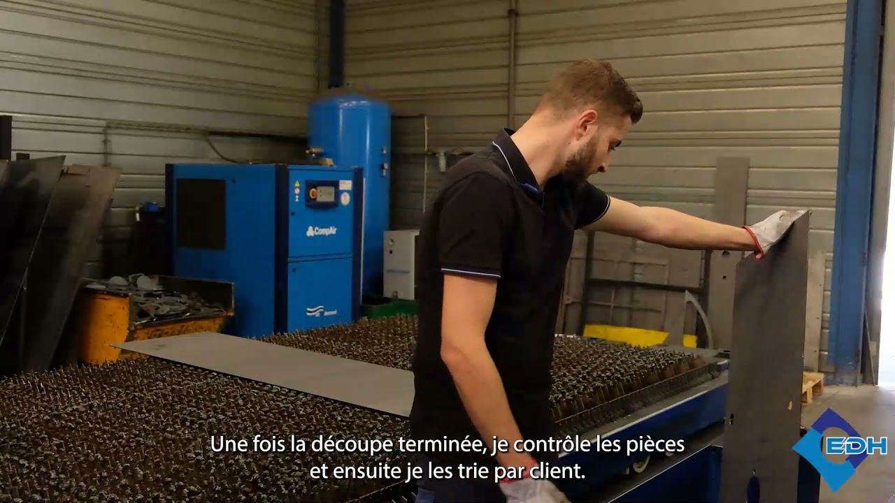 [Vidéo Métier] - Opérateur Laser - EDH