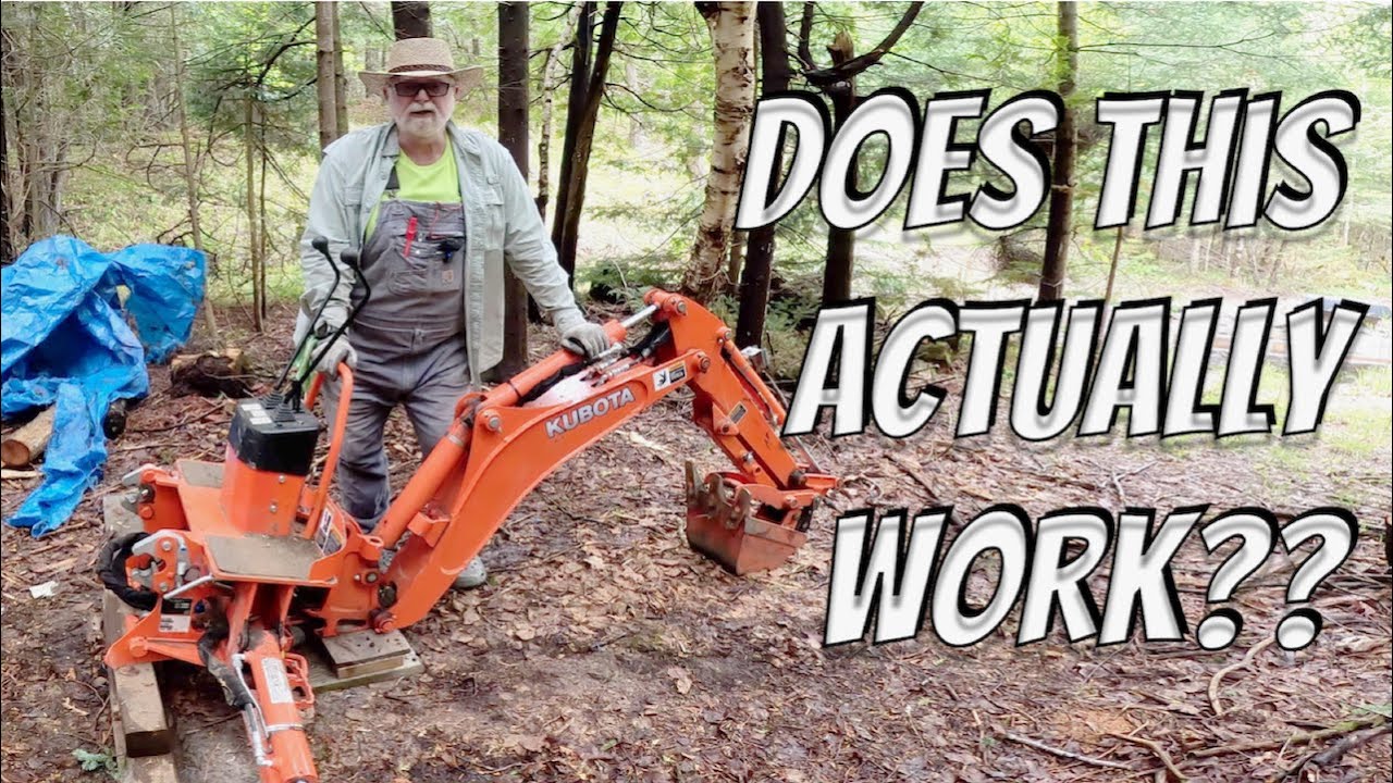 Kubota BX23S Backhoe PUT TO THE TEST! (REVIEW)