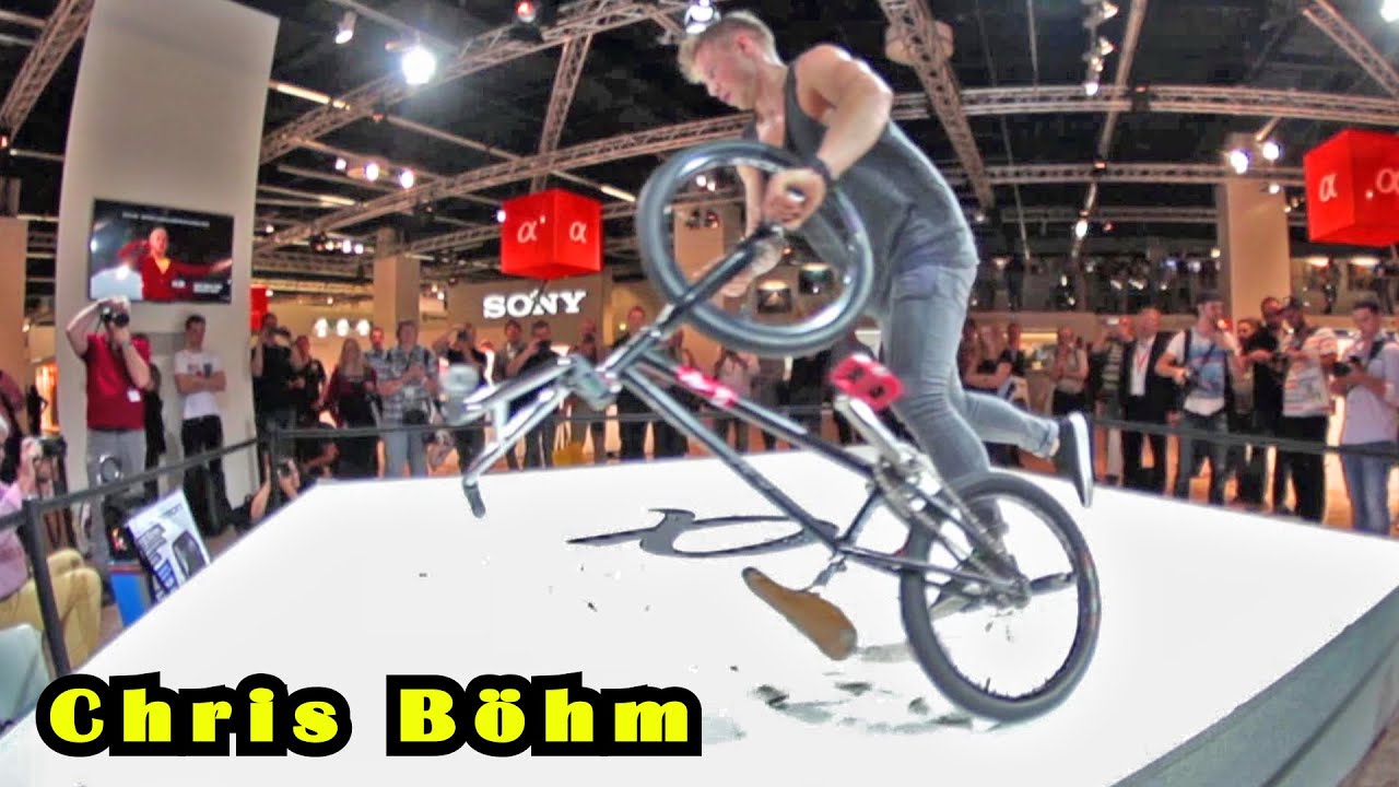 Chris Böhm Bmx Show auf der Photokina