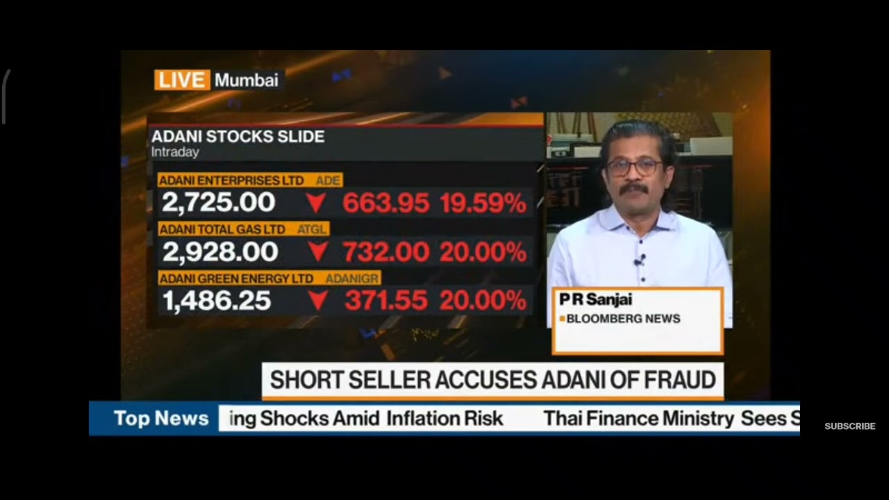 Adani Group goes down after Hindenburg Research alleged of stock manipulation