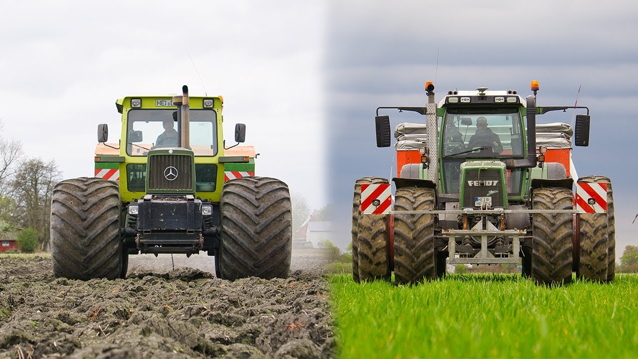Düngerausbringung + Pflanzenschutz '24 | MB Trac auf Ballonreifen uvm. | Landwirtschaft Dithmarschen