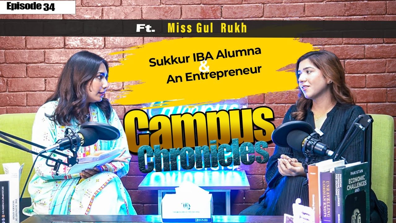 Talk with Alumna & an Entrepreneur Miss Gul Rukh