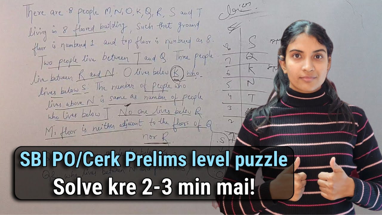 My Approach to solve Puzzles for all Clerks and PO exams🔥