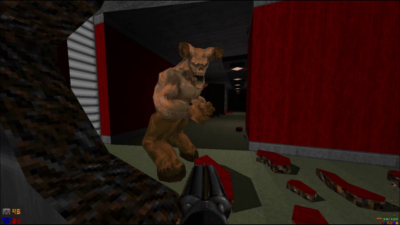 The animations are in progress, the Hell Knight 3d (.MD3) can already walk, attack and suffer