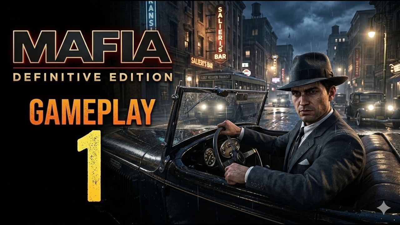 Mafia Definitive Edition - Gameplay Walkthrough - Part 1 1440p 60fps