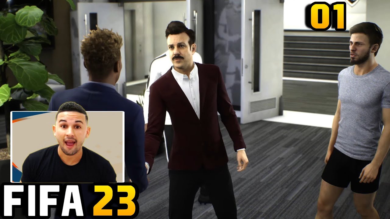 FIFA 23,MODO CARREIRA TREINADOR - CRIANDO UM TIME DOS SONHOS!? #01