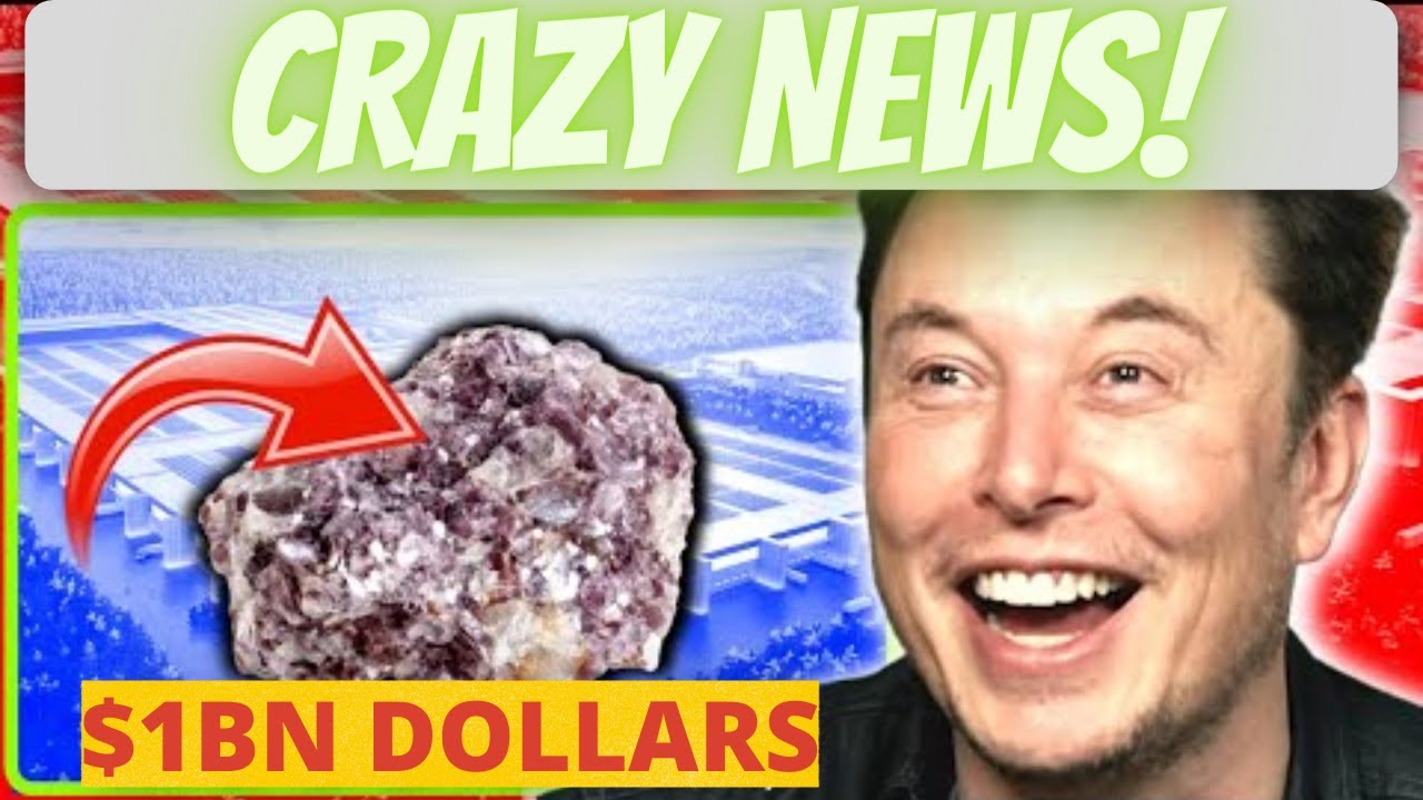 CRAZY NEWS! TESLA To INVEST $1BN In LITHIUM Mining!