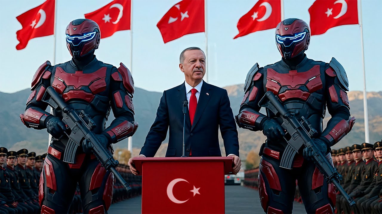 Die neuen Militärroboter der Türkei schockieren die ganze Welt.