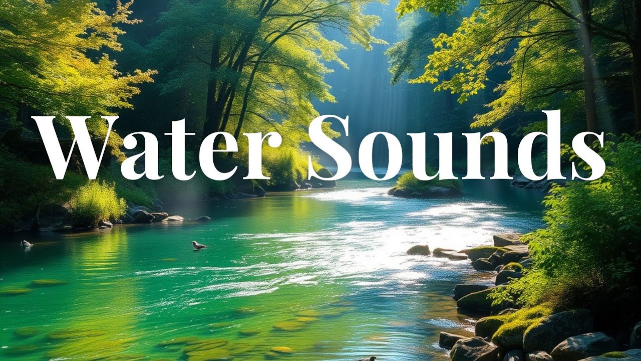 Water Sounds Meditation 🌊 Deep Sleep, Anxiety Relief & Nervous System Reset