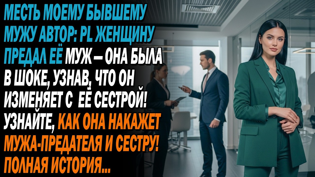 😡 Женщину обманул её муж — узнайте, как она накажет его и его помощницу! 🔥⚖️