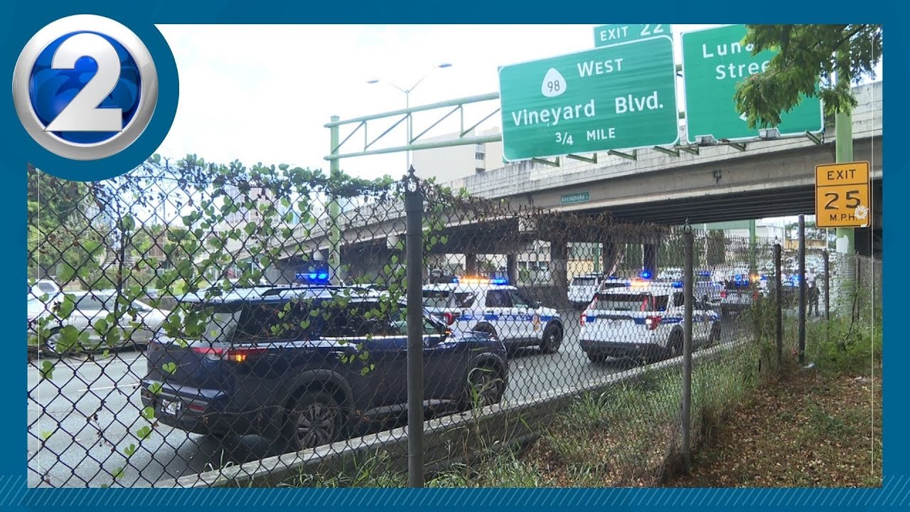 Makiki police investigation snarls H-1 Freeway traffic