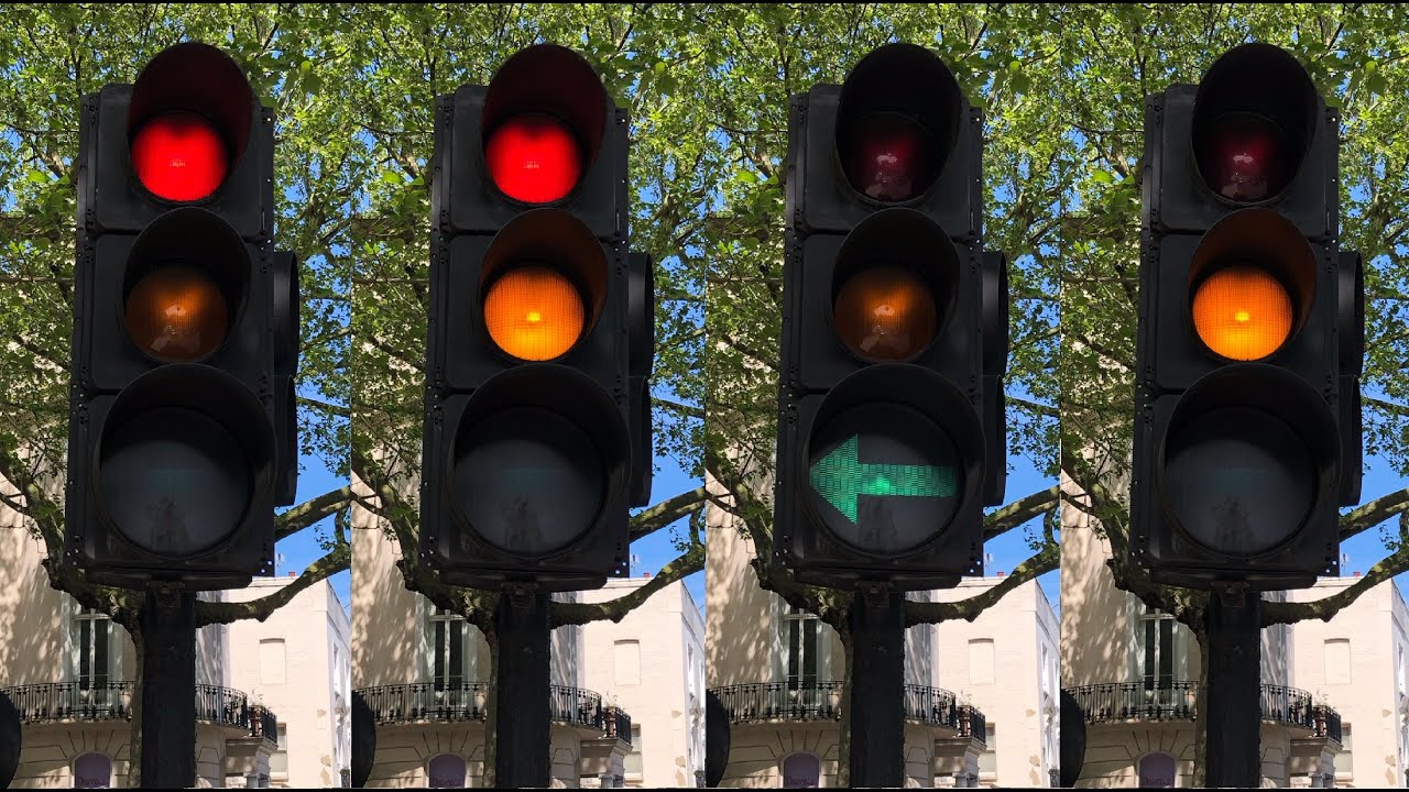 Kensington: Holland Park Ave A402 J/O Holland Park Gardens, Microsense,PEEK & Siemens Traffic Lights