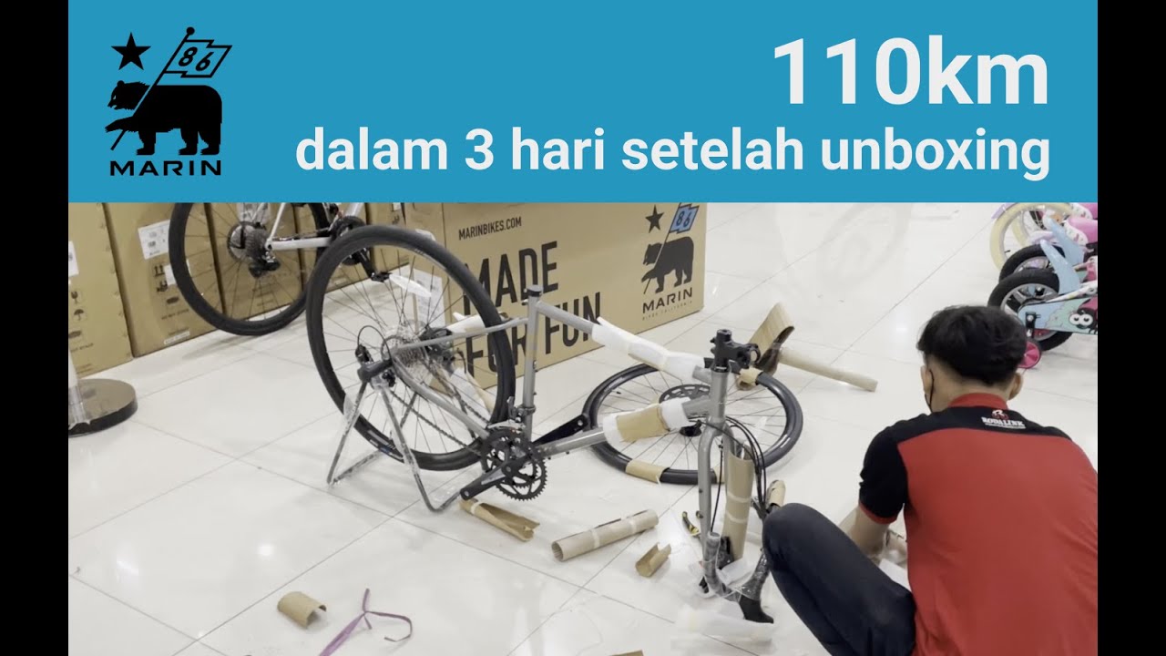 Unboxing dan review sepeda MARIN NICASIO