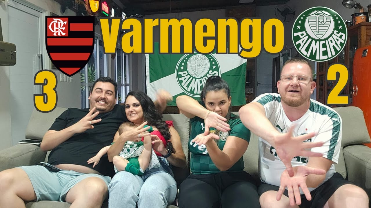React Flamengo 3x2 Palmeiras | Melhores momentos | Gols | Brasileirão