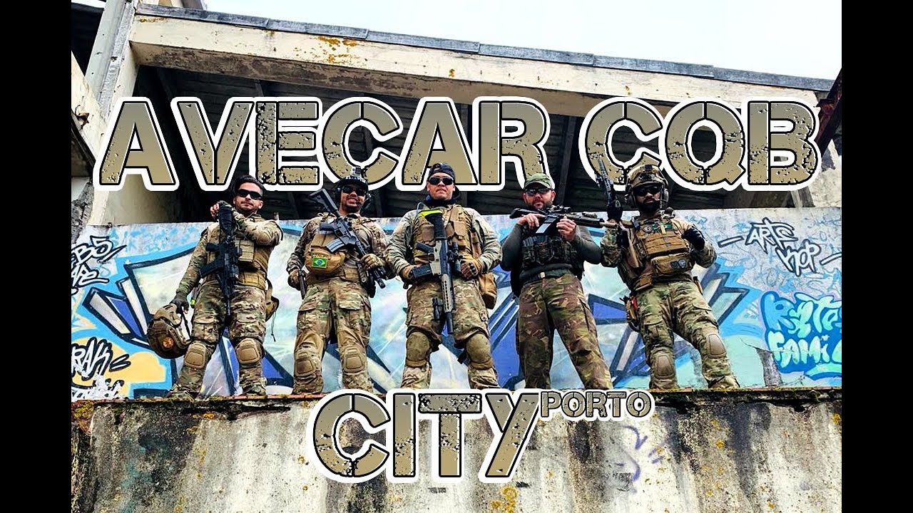 AVECAR - Melhor CQB do Porto - Airsoft GAMEPLAY Portugal