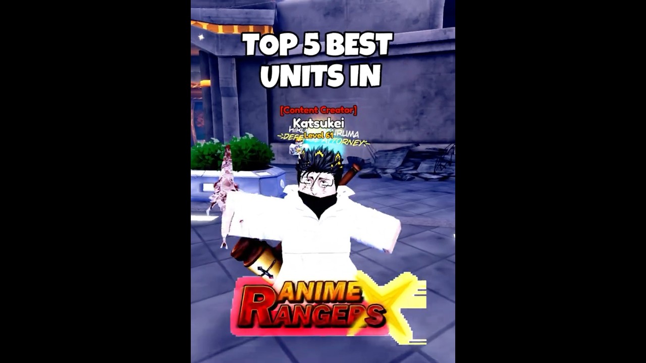 TOP 5 BEST UNITS IN ANIME RANGERS X