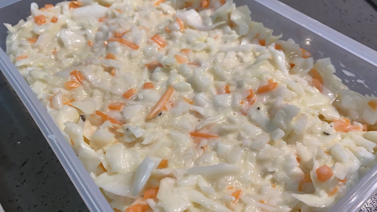How to make Easy Keto Coleslaw (Low Carb Coleslaw)