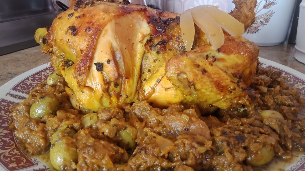 دجاج محمر بالدغميرة على حقو وطريقو لذيذ جداا 😋🍗