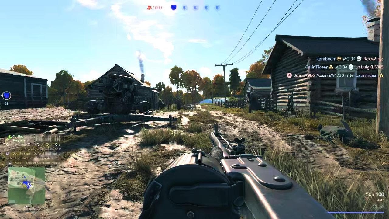 Enlisted; Mg 42 early Premium - Battle of Moscow PS5 Gameplay