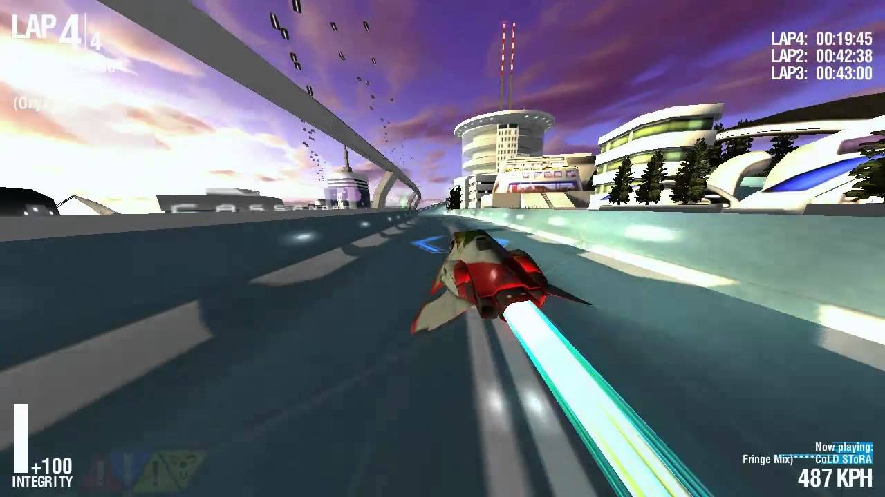 SlipStream GX - Wipeout fan game - October 2013 demo