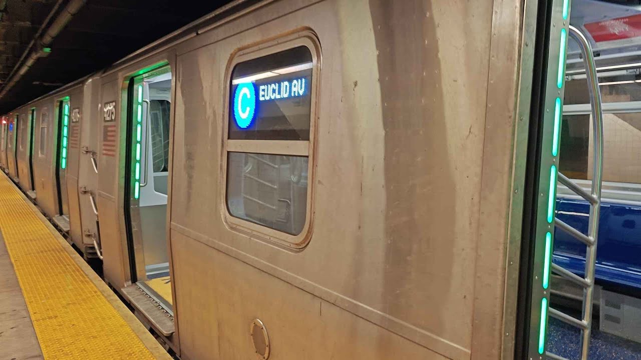 NYC Subway IND R211A (C) Train Full Ride From 168 St to Euclid Av