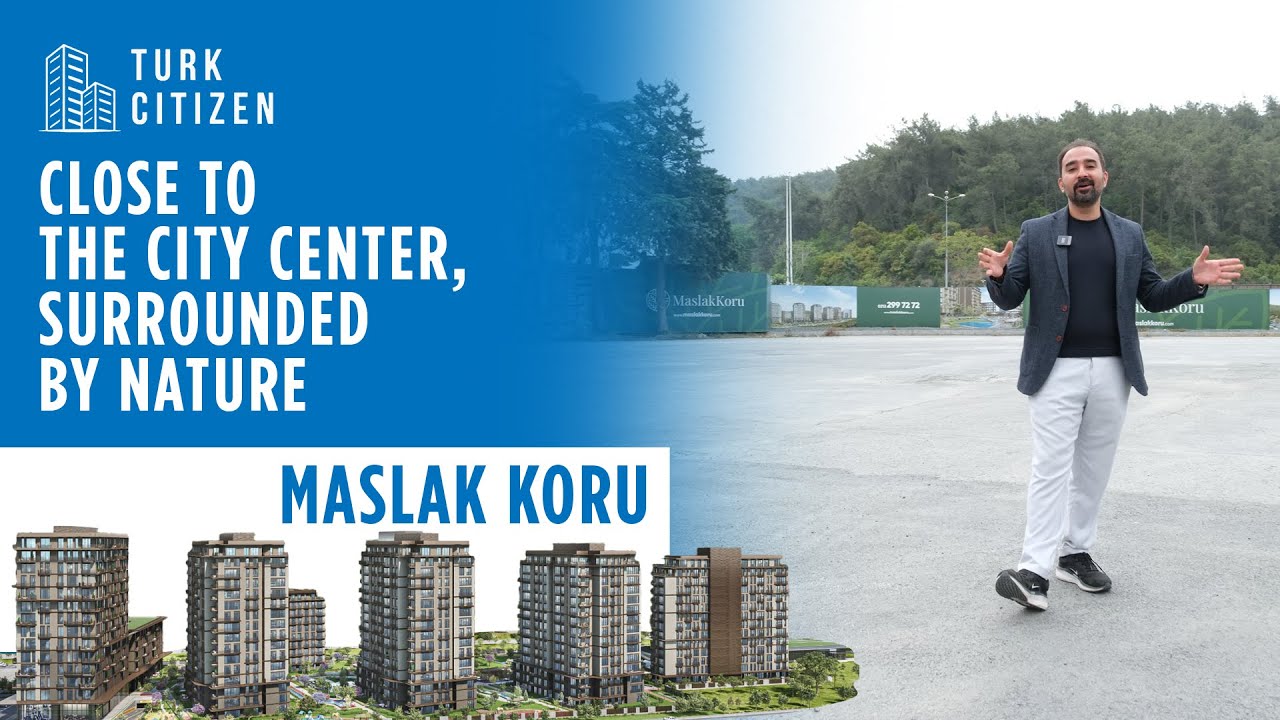 🏡 Luxury Living in the Heart of Istanbul – Maslak Koru Residences!🌆