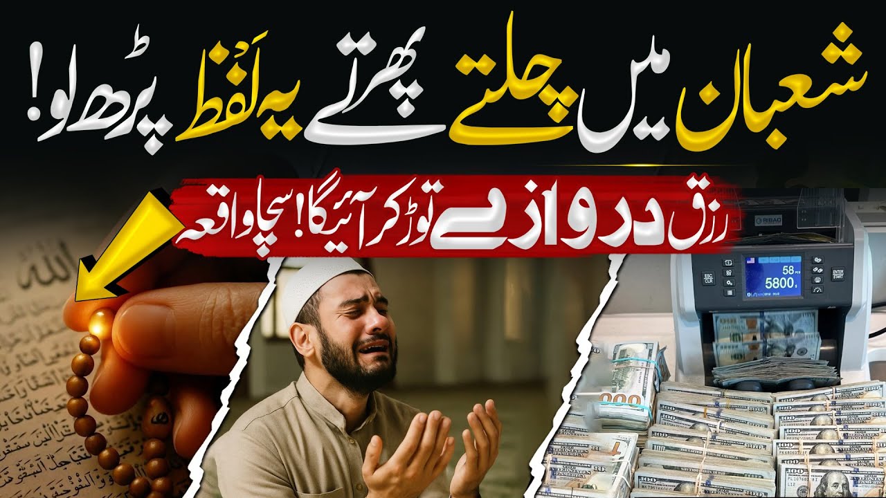 Shaban Ka Chand 2026 | Shaban Main Chalty Phrty Yeh Parhin | Wazifa For Money | Dolat Ka Wazifa | IT