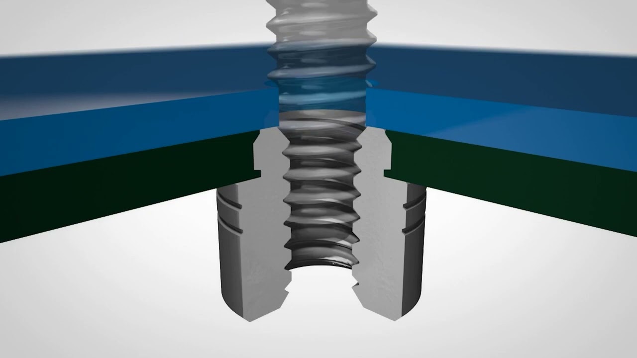 PEM® KFE self-clinching studs for printed circuit boards