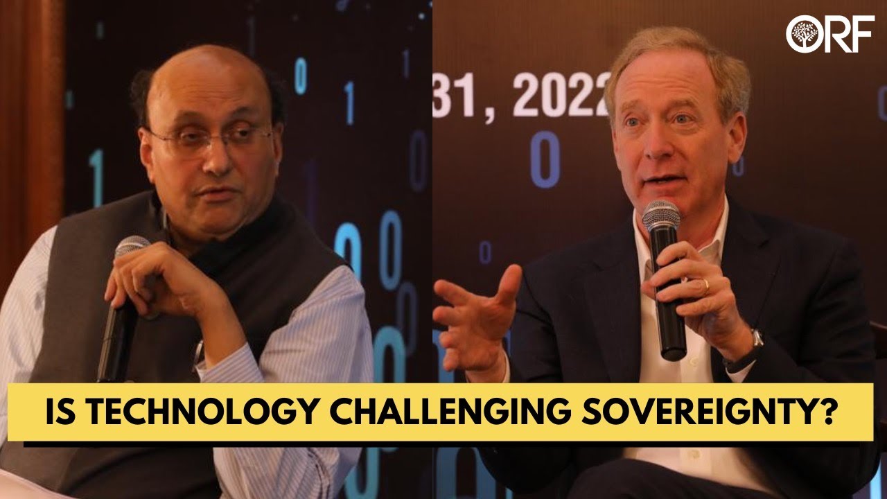 India&rsquo;s Extraordinary Tech Story || Brad Smith, Microsoft - Ashok Malik, MEA India ||
