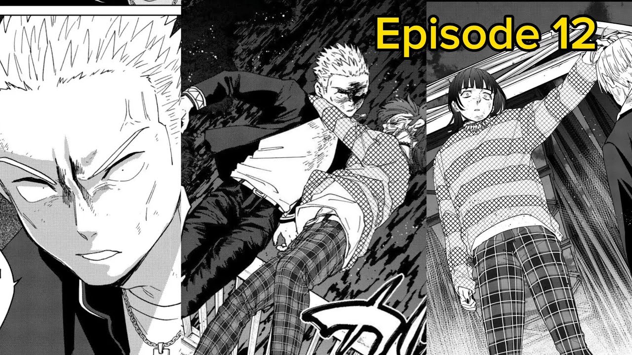 Wind Breaker Season 3 Episode 12 Manga In Hindi #hindiexplanation #windbreaker #anime #manga 