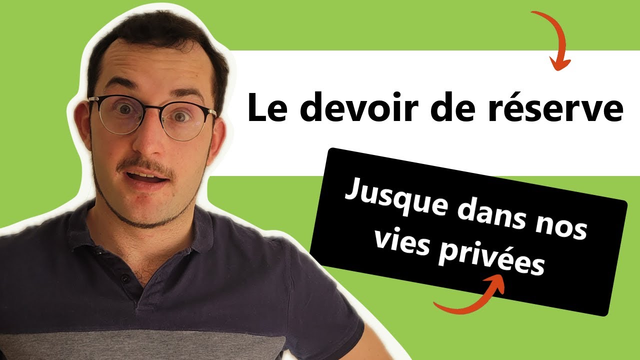 Qu'est ce le devoir de réserve des agents publics ?