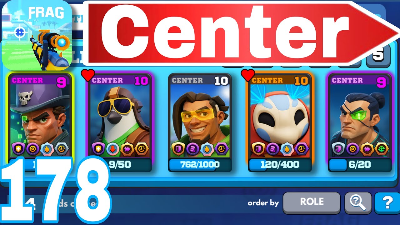 Frag Pro Shooter - Center Team 🔥💥 | Gameplay Walkthrough Part 178 (iOS, Android)