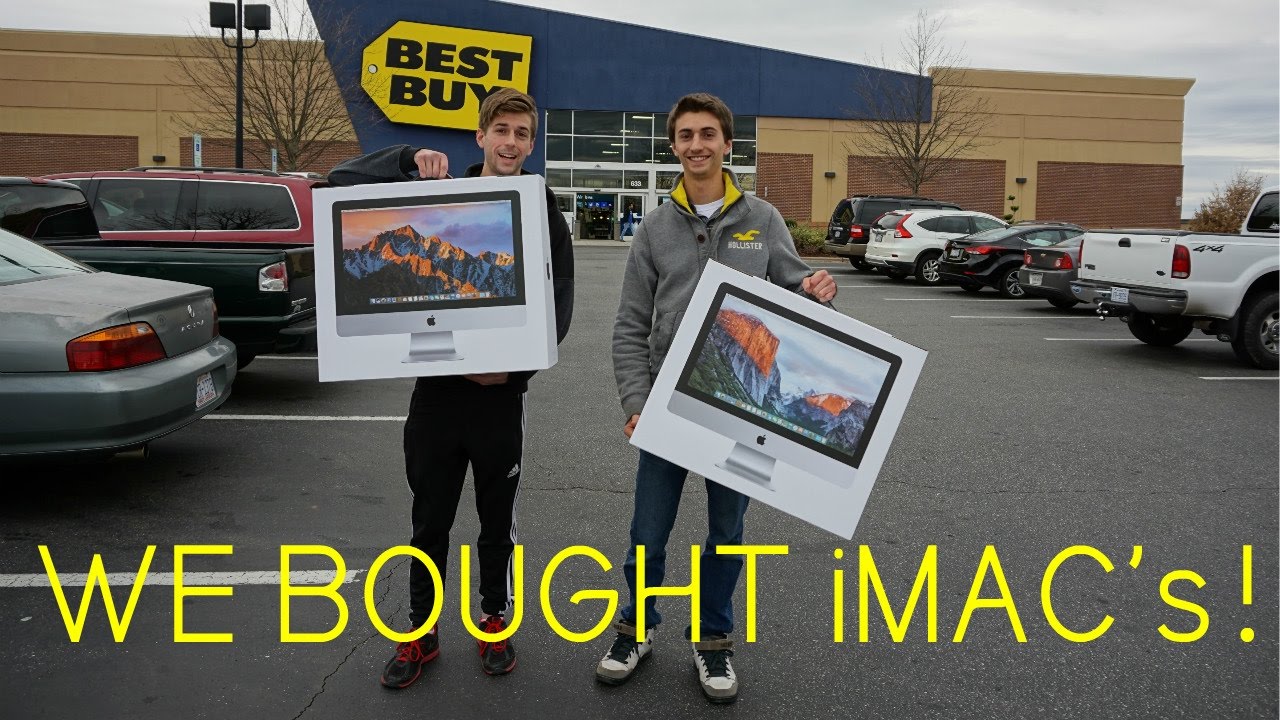 IDIOTS Go Computer Shopping! We Bought iMacs!