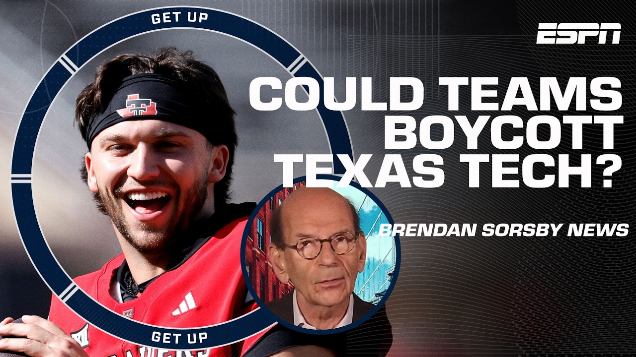 Комиссар Big Ten призывает БОЙКОТИРОВАТЬ игры с Texas Tech, если Брендан Сорсби выйдет на поле 🚨 ...