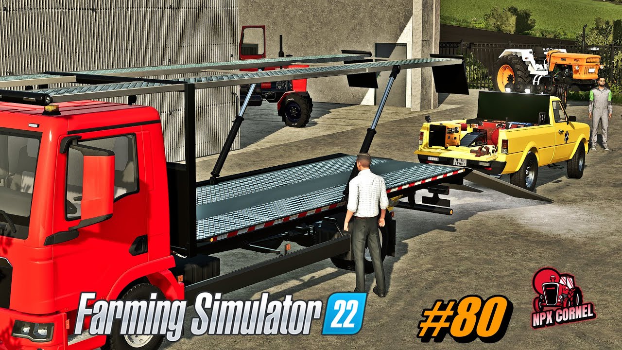 #fs22  Roleplay Romania/ Service mobile pentru Mitu  /#80