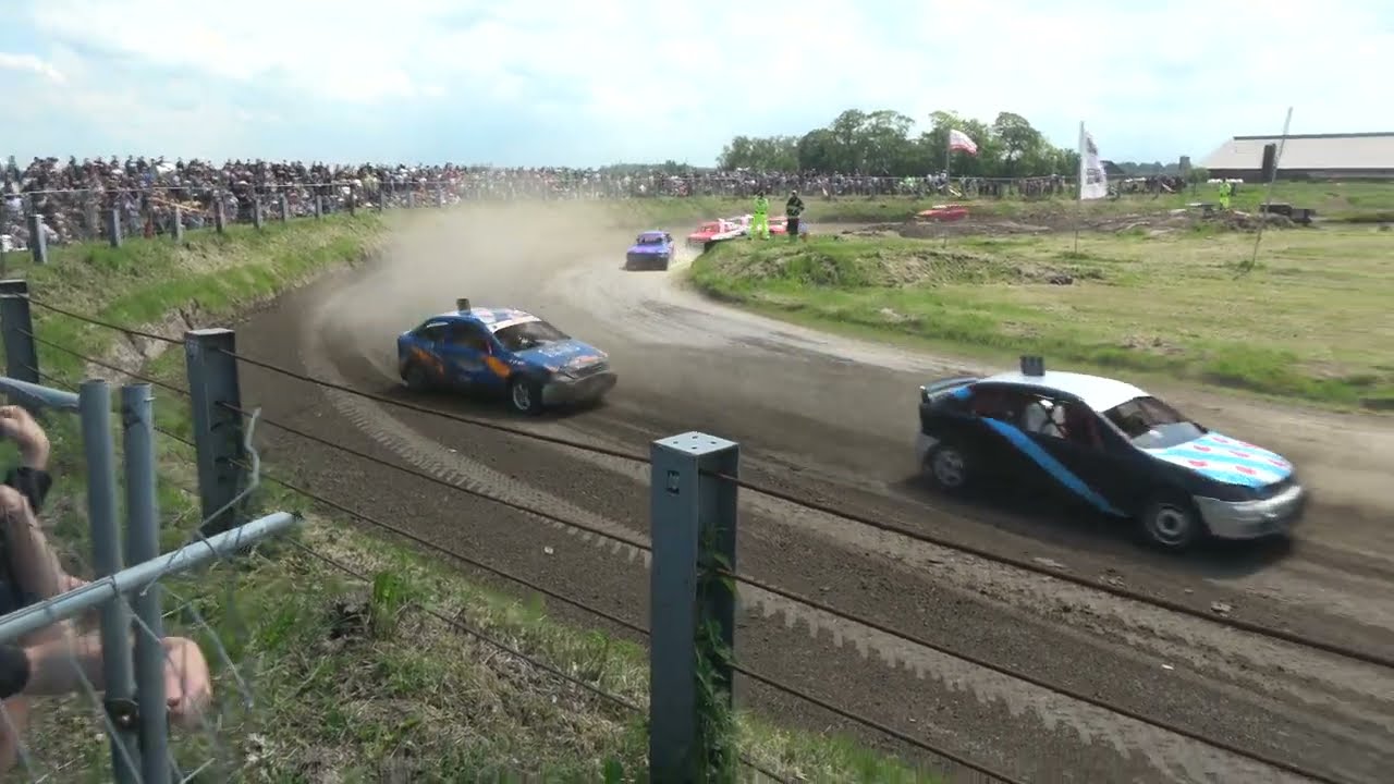 Standaard klasse heat 4  Pinkstermaandag 2024 - NAC Autocross Kollum - RaRaRacing